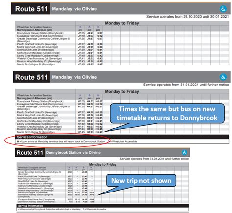 Melbourne On Transit Timetable Tuesday 101 New Bus Timetables For