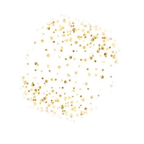 Gold Glitter Confetti Decorations Sticker By Agdemoss80