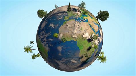 3d Animation Of Earth Globe Spinning With Stock Motion Graphics Sbv