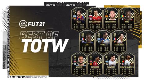 Fifa 21 Best Of Team Of The Week