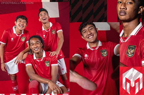 indonesia 2022 23 mills sport home kit football fashion