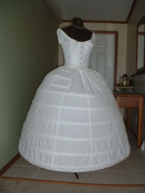 1860s Civil War Hoop Skirt War Dress Civil War Dress Civil War