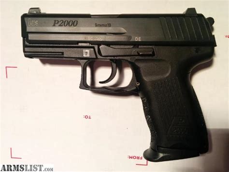 Armslist For Sale Heckler And Koch P2000 V3 9mm With 5 Mags Night