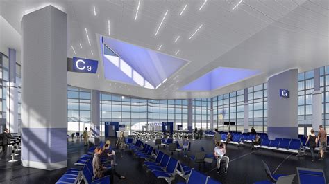 Full Pics Uniteds New Terminal C North Iah Revealed More