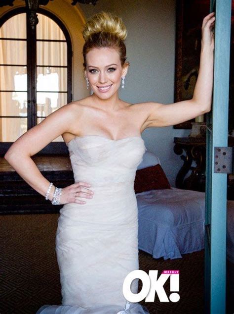 Fitness Odyssey Celebrity Wedding Hair Hillary Duff Wedding Bridal