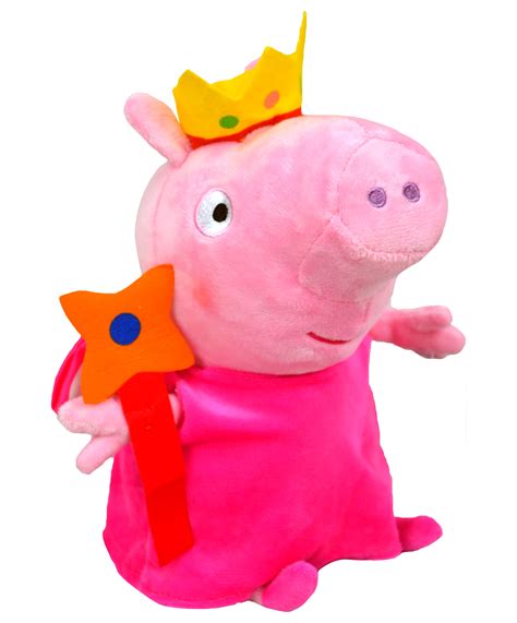Peppa Pig Peppa Queen 27cm Plush Soft Toy 8438520387134