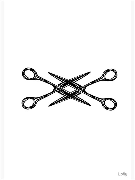 Scissor Lgbt Lesbian Queer Scissors Graphic Poster For Sale By Lofly