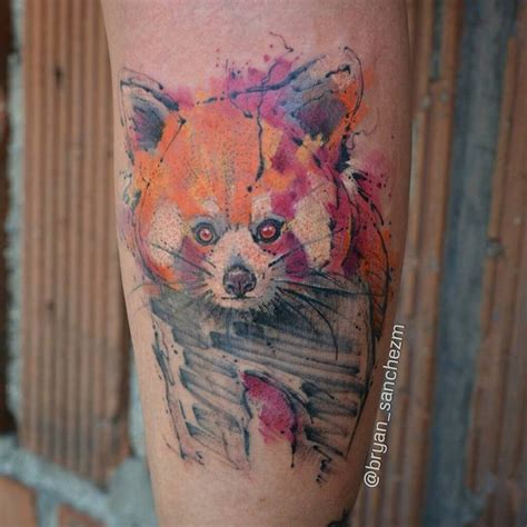 34 Watercolor Panda Tattoos