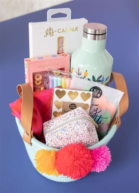 Teacher Appreciation Week Gift Basket Via Oh Joy Diy Teacher Gifts