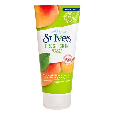 3x st ives fresh skin natural apricot face scrub 150ml. St. Ives Fresh Skin Apricot Scrub Review | Allure