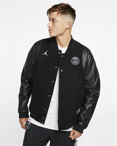 Perfect for the colder months ahead. PSG Men's Varsity Jacket. Nike MY