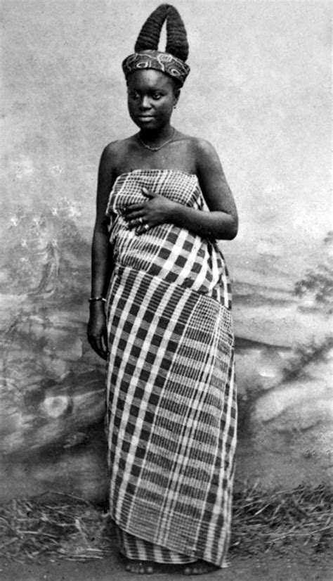 Dynamicafrica A Ga Girl In Adda Ghana Ca 18831888 H Hürlimann