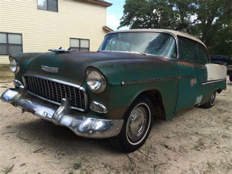 1955 Chevy 2 Door Hardtop Barn Find