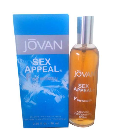 Jovan Sex Appeal For Women 96ml Buy Online At Best Prices In India