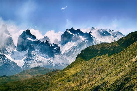 Royalty Free Photo Snow Capped Mountains In Chile Pickpik