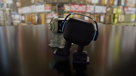 Emo Ai Desktop Robot 3d Turbosquid 1651434