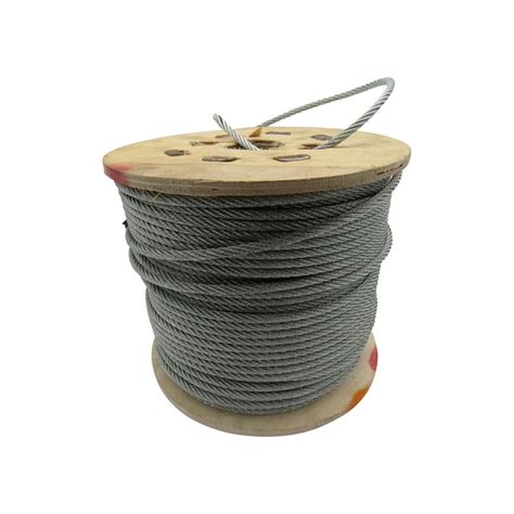 Galvanised Wire Rope 100m 25mm 6x7 Securefix Direct