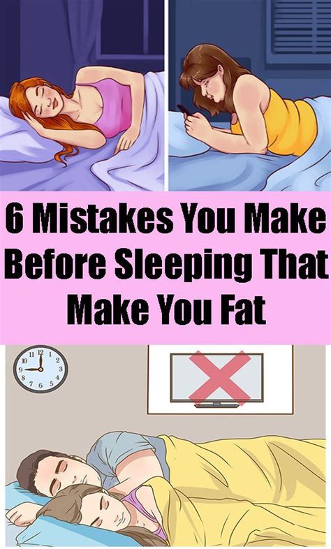 6 mistakes you make before sleeping that make you fat healthy green 102