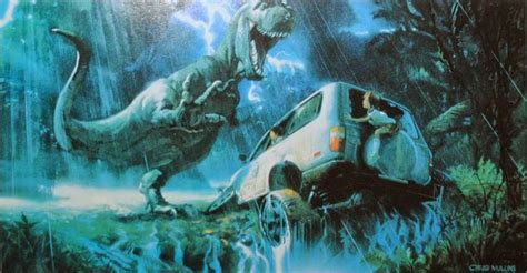 Concept Art For Jurassic Park 1993 By Craig Mullins Images 1 And 3