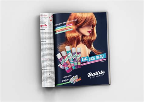 Magazine Ads — Batiste Dry Shampoo And Batiste Stylist On Behance