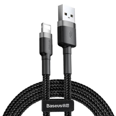 Baseus Usblightning Cable 3m Black And Grey Wecoveryou