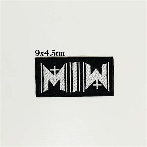 Motionless In White Band Miw Embroidered Patch Badge Iron Sew Etsy