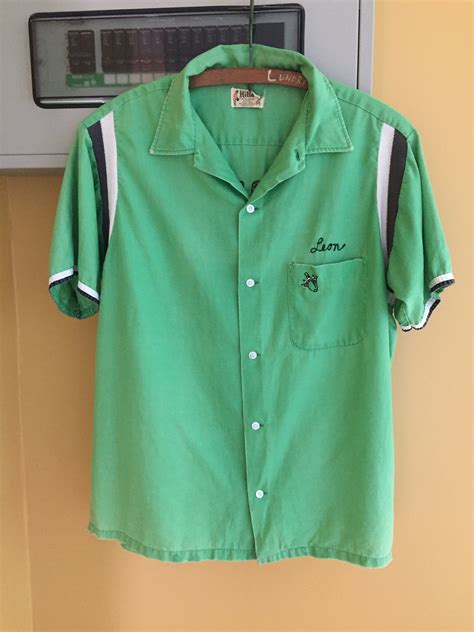 Vintage Bowling Shirt By Lovelittleclothings On Etsy Vintage Clothing