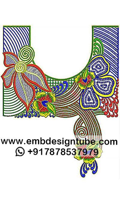 Pin By Lio Embdesigntube Blog On Neck Embroidery Designs Gala Design