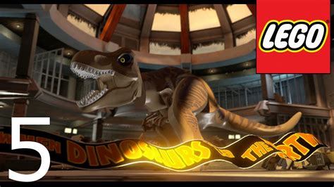 LEGO Jurassic World Walkthrough Gameplay HD Part 5 Jurassic Park 1