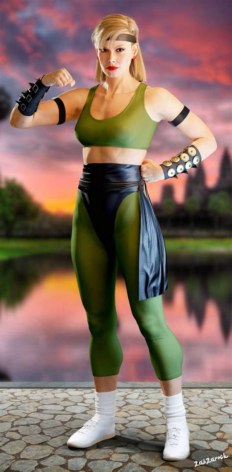 Sonya Blade By Zabzarock Claude Van Damme Sonya Blade Mortal Combat Older Models Black