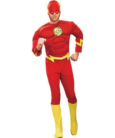 The Flash Muscle Chest Mens Costume