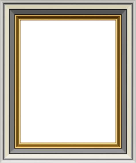 Gold And Silver Frame Transparent Png Image Frame Border Design