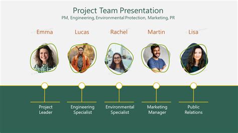 Project Team Presentation Eco Green Project Powerpoint Template