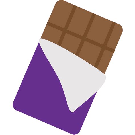 Chocolate Bar Emoji Clipart Free Download Transparent Png Creazilla