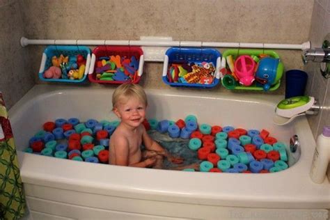 Now, this can be the primary photograph: DIY Bathtub Surround Storage Ideas