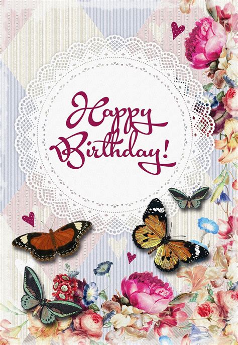 Happy Birthday Greeting Card Free Stock Photo Public