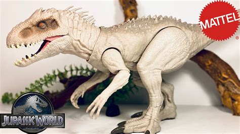 Mattel Destroy N Devour Indominus Rex Review Jurassic World Youtube