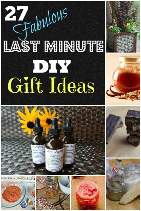 Maybe you would like to learn more about one of these? 27 Last Minute DIY Gift Ideas | Simple Life Mom