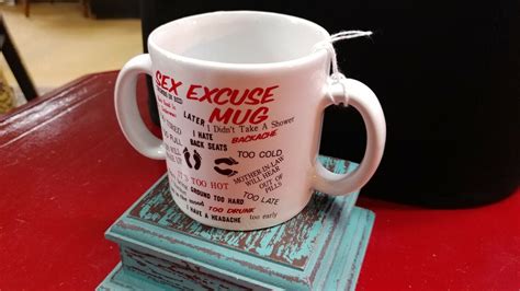 Humorous Sex Excuse Mug Ebay