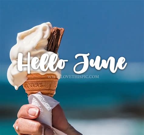 Melting Ice Cream Hello June Pictures Photos And Images For