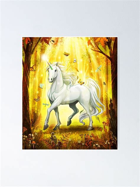 The Unicorn Poster For Sale By Dori0101 Redbubble