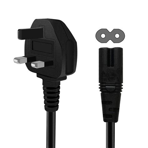 Buy Xcozu Power Cable 15m Iec C7 Figure 8 Ac Mains Power Lead 2 Pin