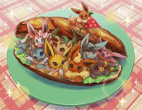 Momomo12 Eevee Espeon Flareon Glaceon Jolteon Leafeon Sylveon