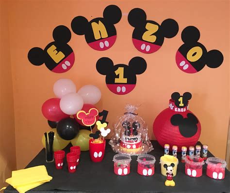 Resultado De Imagen Para Cumpleaños De Mickey Mouse Festa Aniversario