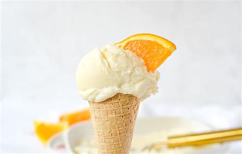 Orange Creamsicle Ice Cream By Leigh Anne Wilkes