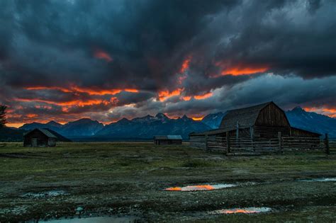 My friend Ben Steinberger took this shot of a sunrise in Yellowstone a ...