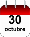 Que se celebra el 30 de octubre - Calendario