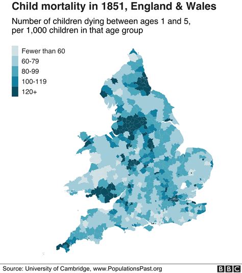 Dying Too Young Maps Show Little Has Changed In 170 Years Bbc News