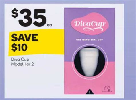 Diva Cup Model 1 Or 2 Offer At Woolworths Au