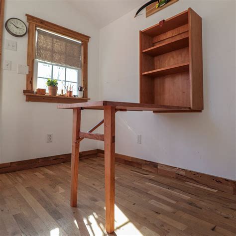 Folding Table Wall Cabinet — Darbin Orvar Wall Cabinet Diy Furniture